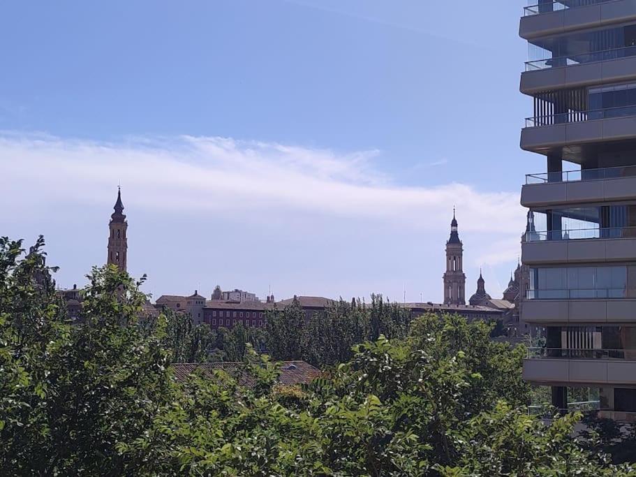 Apartamento Cerca Plaza Pilar Zaragoza Exteriör bild